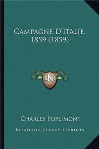 Campagne D'Italie, 1859 (1859)