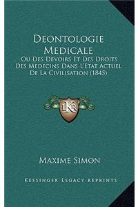 Deontologie Medicale