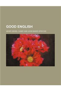 Good English