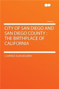 City of San Diego and San Diego County
