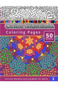 Coloring Books for Grown-ups Celtic Mandala Coloring Pages