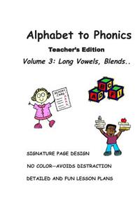 ALPHABET TO PHONICS, Teacher's Edition, Volume 3