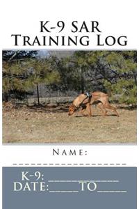 K-9 SAR Training Log