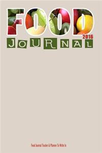 Food Journal 2016