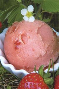 Strawberry Ice Cream Journal: 150 Page Lined Notebook/Diary