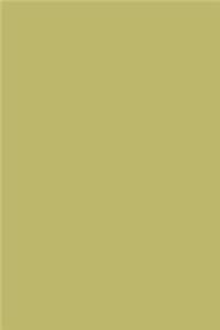 Journal Dark Khaki Color Simple Plain Khaki