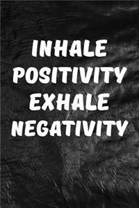 Inhale Positivity, Exhale Negativity