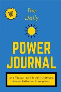 The Daily Power Journal - Deep Blue Cover