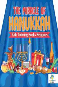 Miracle of Hanukkah Kids Coloring Books Religious