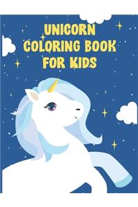 Unicorn Coloring Book For Kids