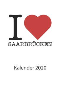I love Saarbrücken Kalender 2020