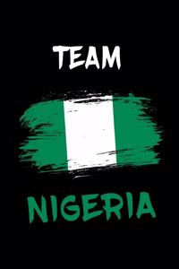 Nigeria Flaggen Notizbuch