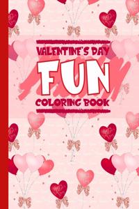 Valentine's Day Fun Coloring Book