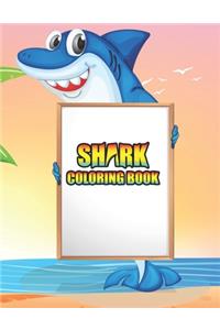 Shark coloring Book