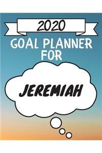 2020 Goal Planner For Jeremiah