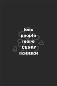less people more cesky terrier journal