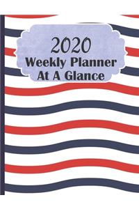 2020 Weekly Planner At A Glance