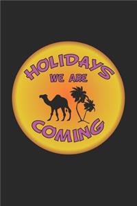 Holidays we are coming