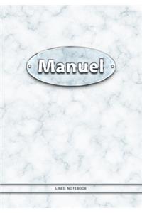 Manuel - Lined Notebook