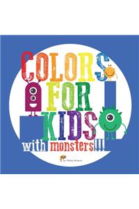 COLORS for KIDS with monsters !!!
