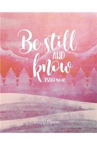 Be Still and Know