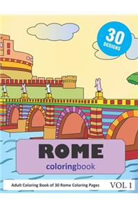 Rome Coloring Book
