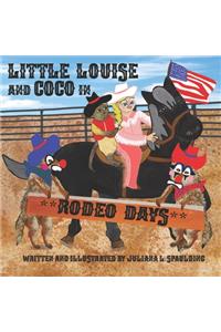 Little Louise and Coco in Rodeo Days