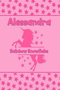 Alessandra Rainbow Snowflake