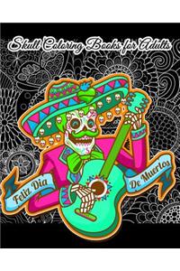 Skull Coloring Books for Adults
