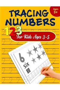 Tracing Numbers Books for kids ages 3-5