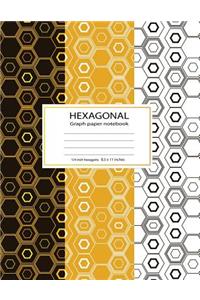 Hexagonal Graph Paper Notebook