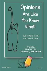 A Topical Point of View Journal Notebook