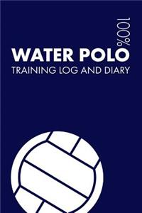 Water Polo Training Log and Diary