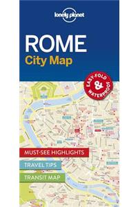 Lonely Planet Rome City Map 1