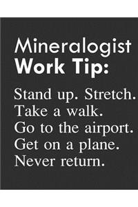 Mineralogist Work Tip