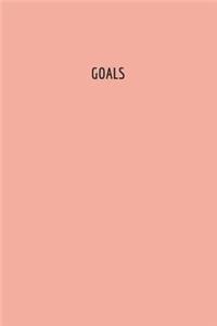 Goals Journal
