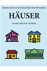Malbücher für 2-Jährige (Häuser)