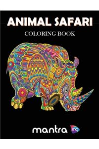 Animal Safari Coloring Book