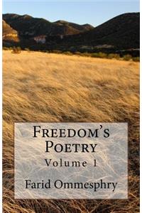 Freedom's Poetry: Volume 1