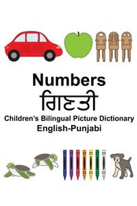 English-Punjabi Numbers Children's Bilingual Picture Dictionary