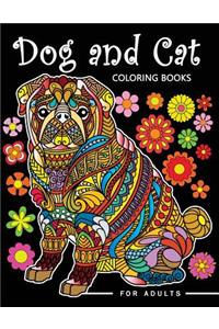 Dog and Cat Coloring Books for Adults