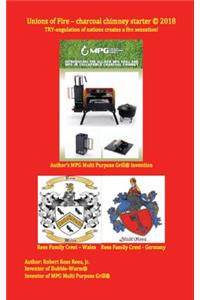 Unions of Fire - charcoal chimney starter: TRY-angulation of nations creates a fire sensation!