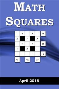 Math Squares: April 2018