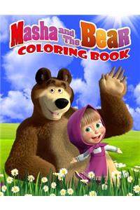 Masha and the Bear Coloring Book
