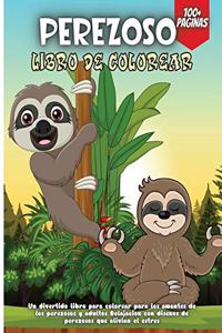 Perezoso Libro De Colorear