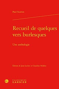Recueil de Quelques Vers Burlesques