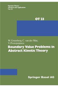 Boundary Value Problems in Abstract Kinetic Theory