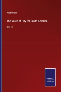 Voice of Pity for South America