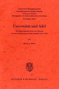 Universitat Und Adel