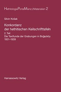 Konkordanz Der Hethitischen Keilschrifttafeln